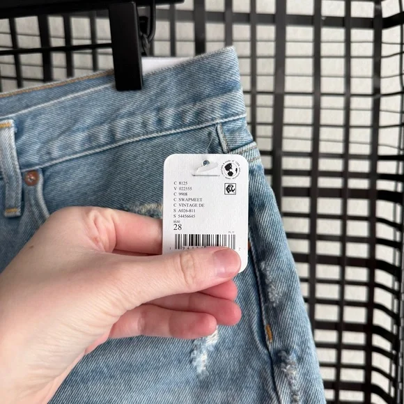 Agolde Parker Shorts - Picture 5 of 8